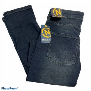 NWT Nautica Boys Sz 14 Skinny Stretch Dark Jeans